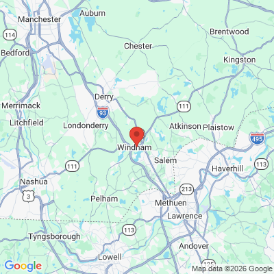 Map to  office in Windham, NH