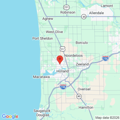 Map to  office in Holland, MI