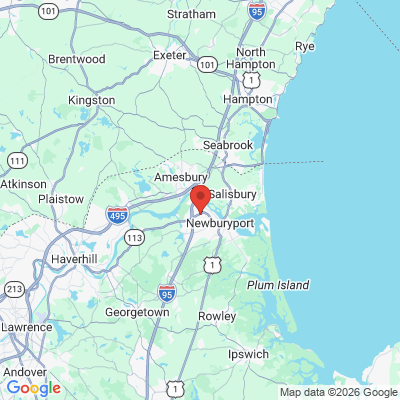 Map to  office in Newburyport, MA