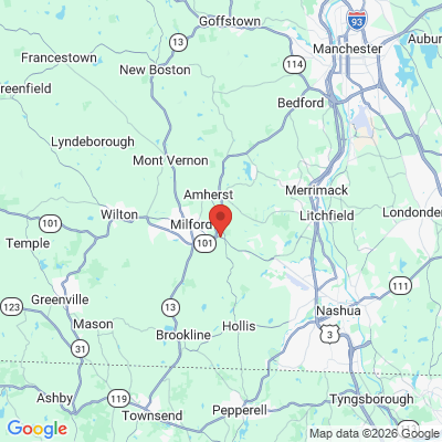 Map to  office in Amherst, NH