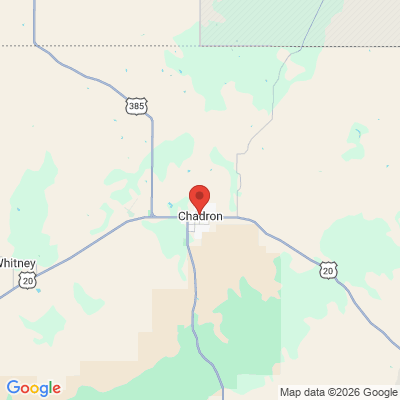 Map to  office in Chadron, NE