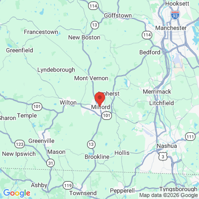 Map to  office in Milford, NH