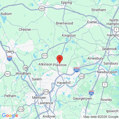 Map to  office in Plaistow, NH