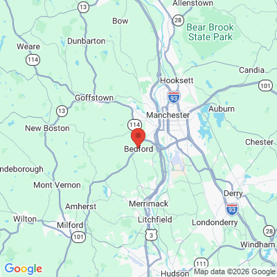 Map to  office in Bedford, NH