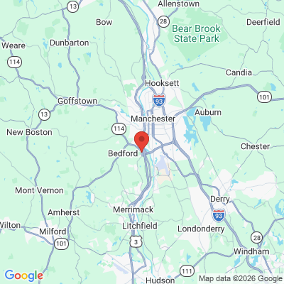 Map to  office in Bedford, NH