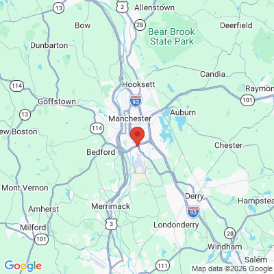 Map to  office in Manchester, NH