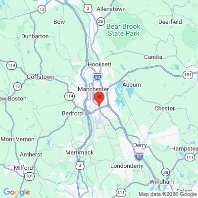 Map to  office in Manchester, NH