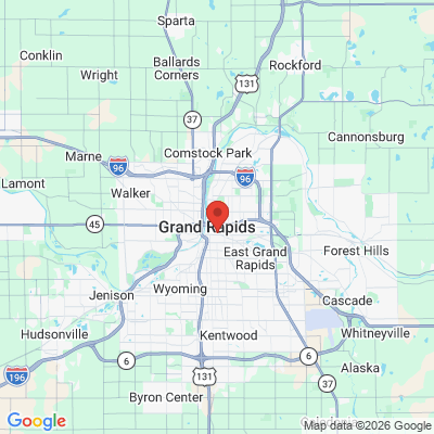 Map to  office in Grand Rapids, MI