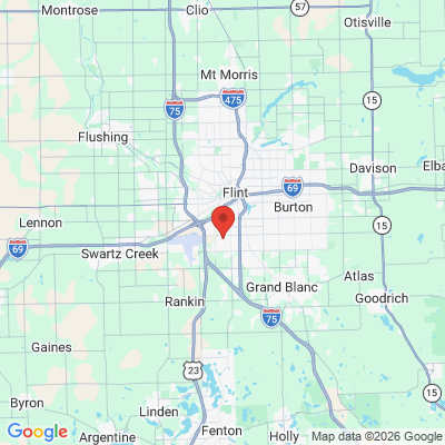 Map to  office in Flint, MI
