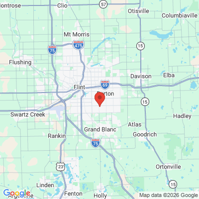 Map to  office in Burton, MI