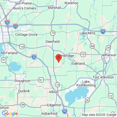 Map to  office in Cambridge, WI