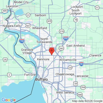 Map to  office in Tonawanda, NY