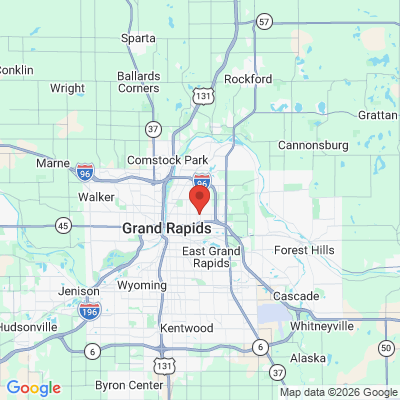 Map to  office in Grand Rapids, MI