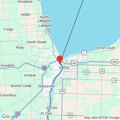 Map to  office in Port Huron, MI