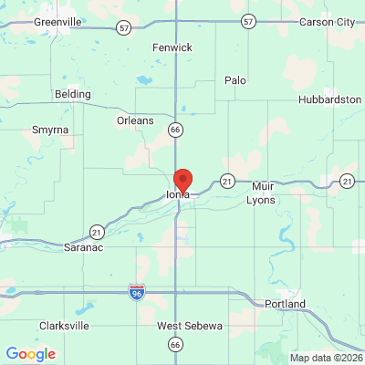 Map to  office in Ionia
