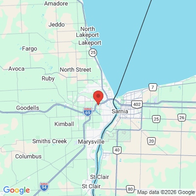 Map to  office in Port Huron, MI