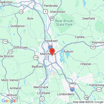 Map to  office in Manchester, NH