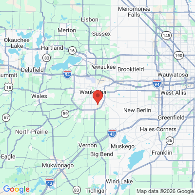 Map to  office in Waukesha, WI