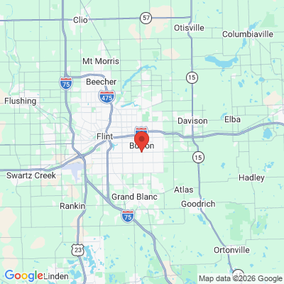 Map to  office in Burton, MI