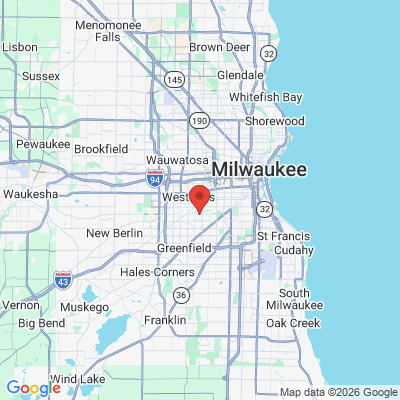 Map to  office in Milwaukee, WI
