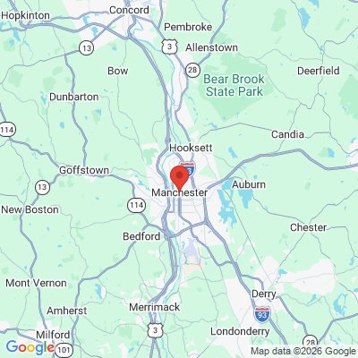 Map to  office in Manchester, NH