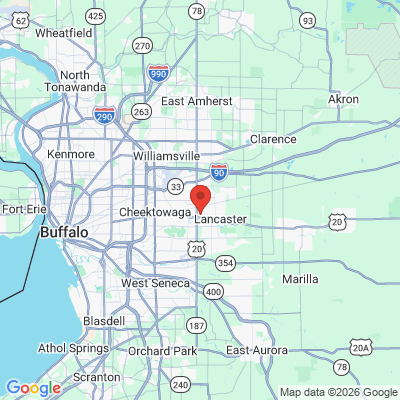Map to  office in Depew, NY