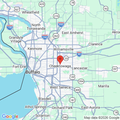 Map to  office in Buffalo, NY