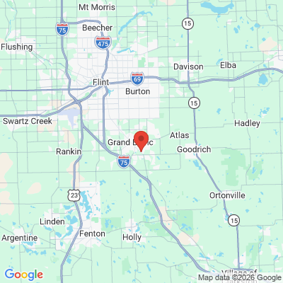 Map to  office in Grand Blanc, MI