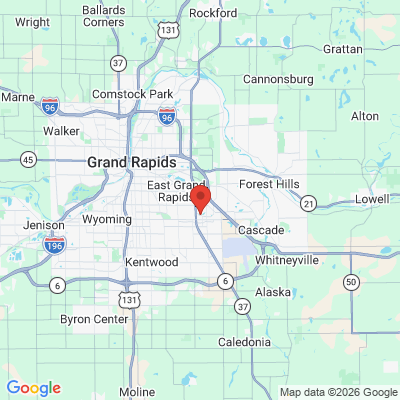 Map to  office in Grand Rapids, MI