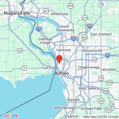 Map to  office in Buffalo, NY
