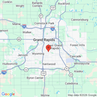 Map to  office in Grand Rapids, MI