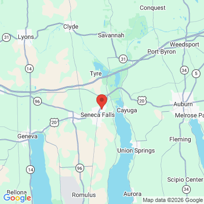 Map to  office in Seneca Falls, NY