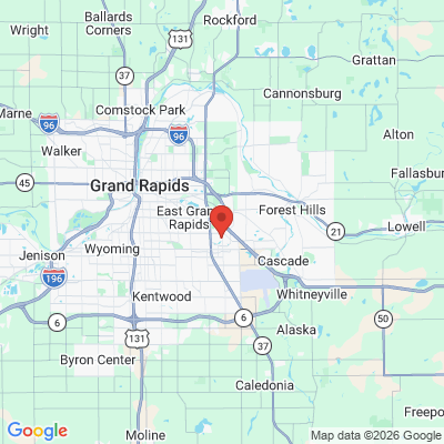 Map to  office in Grand Rapids, MI