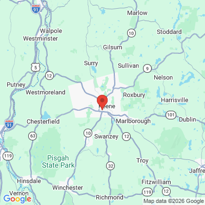 Map to  office in Keene, NH