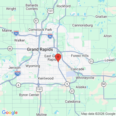 Map to  office in Grand Rapids, MI