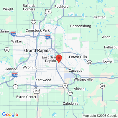 Map to  office in Grand Rapids, MI