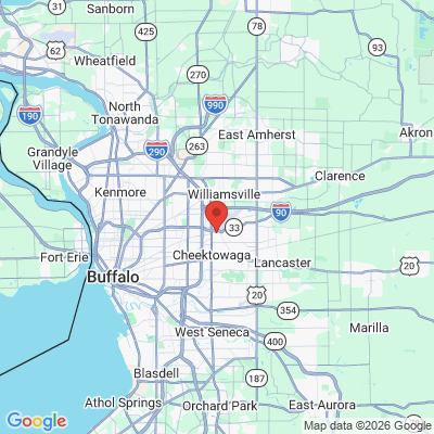 Map to  office in Cheektowaga, NY