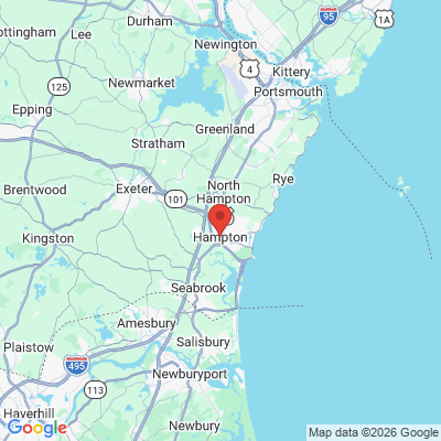 Map to  office in Hampton, NH