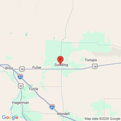 Map to  office in Gooding, ID
