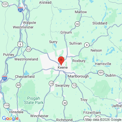 Map to  office in Keene, NH