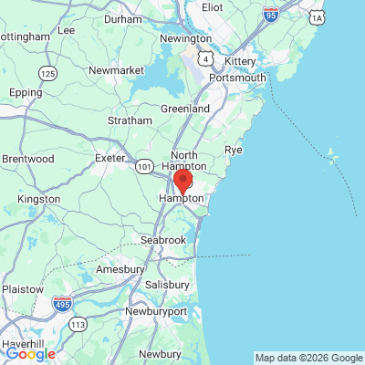 Map to  office in Hampton, NH