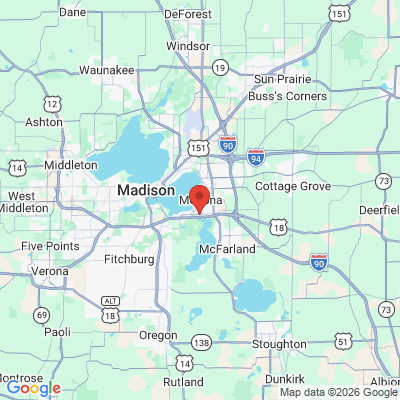 Map to  office in Monona, WI