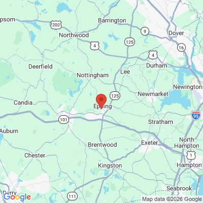 Map to  office in Epping, NH