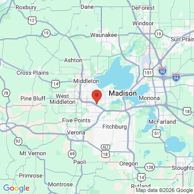 Map to  office in Madison, WI