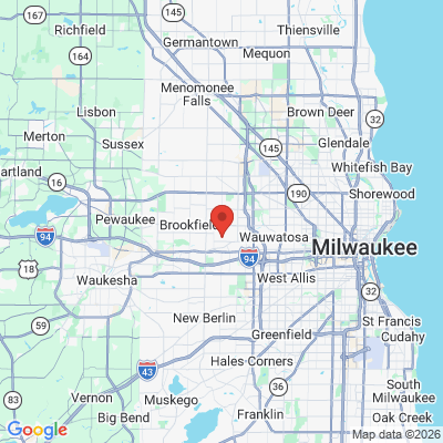Map to  office in Elm Grove, WI