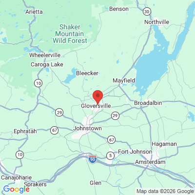 Map to  office in Gloversville, NY