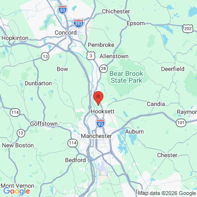 Map to  office in Hooksett, NH