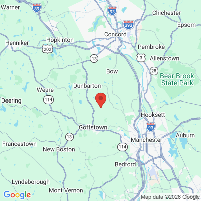 Map to  office in Goffstown, NH