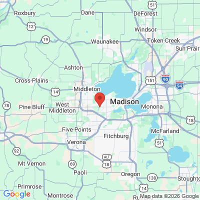 Map to  office in Madison, WI