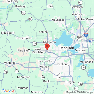 Map to  office in Madison, WI